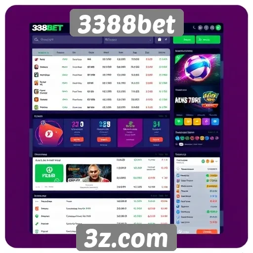 Facilidade de uso da interface no site 3388bet